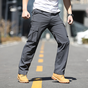 <span class=keywords><strong>Pantalon</strong></span> de survêtement d'<span class=keywords><strong>été</strong></span> pour homme, léger, décontracté, séchage rapide, hydrofuge, extensible, utilitaire, pour activités de plein air, <span class=keywords><strong>alpinisme</strong></span>, tactique, long - Product Image 3