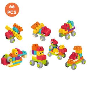 Bán Buôn Mô Hình Xây Dựng Xây Dựng Khối Đồ Chơi Vừa Mềm Cao Su Xếp Chồng Montessori Xây Dựng Khối Đầu Giáo Dục - Product Image 4