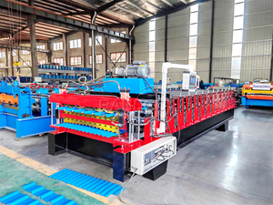 RANDRO Doppelschicht-Zink-IBR-Trapez-Wellblech-Walzen form maschine Tr4 Tr5 Tr6 Dachbahn maschine - Product Image 5