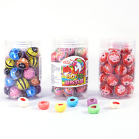 Fabrieksdirecte verkoop Halal grappige fruitige aardbei globe oog vlag snoepjes fruit sandwich Halloween aanbieding