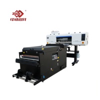 Presse à transfert thermique à quatre têtes i3200 avec poudre à secouer