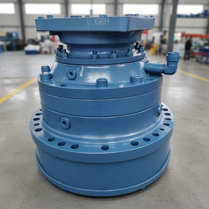 Reductor de velocidad de engranajes helicoidales cónicos para equipos de minería y metalurgia, reductor de velocidad de motor con engranaje de tornillo sin fin - Product Image 1