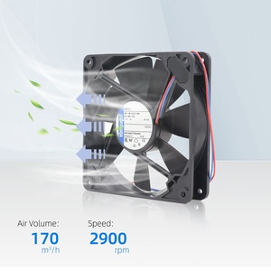 Ventilador de Refrigeración Axial para Gabinete, con Rodamiento de Bolas, 4414F, 120*120*25mm, AC 24V, 0.21A, 5.0W, OEM - Product Image 3