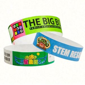 Bracelet Tyvek personnalisé de haute qualité avec logo événementiel pour la décoration - Product Image 2