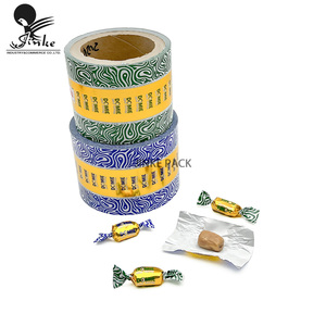 Sản xuất hai mặt in ấn vmpet sáp giấy đôi Xoắn Giấy cuộn cho kẹo bơ cứng Kẹo sô cô la bọc - Product Image 4