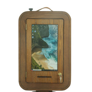 IPad Real Wood Vintage <strong>Photo</strong> <strong>Booth</strong> Price For 12.9Inches IPad Selfie Photobooth Wedding DSLR <strong>Photo</strong> <strong>Booth</strong> With Rear Touch Screen - Product Image 5
