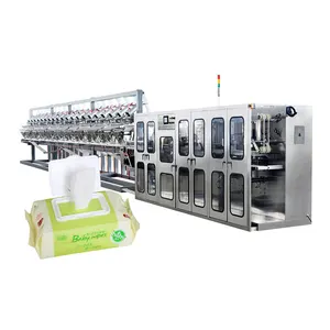 Wet Wipes Single And 30-130pcs Wet Wipes Manufacturing Machine Wet Wipes Single Custom Logo Machine