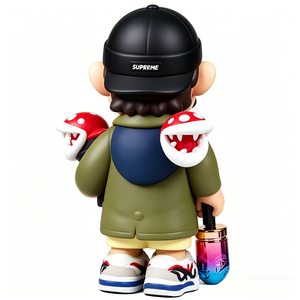 Lunettes de soleil OEM personnalisées, sweat à capuche Beard Workwear, baskets, figurine d'action en PVC pour collection de street art - Product Image 4