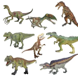 BEFLY Many Kinds Mixed Hard Plastic Solid Model Toy PVC Dinosaur For Children 2022
