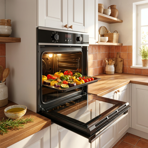 Forno Elettrico da Incasso Cavallo 60cm, 71L, Classe Energetica A, Convezione, 9 Funzioni, Multifunzione, Acciaio Inossidabile, per Uso Domestico - Product Image 2