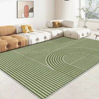 Tapis imprimé à motif géométrique moderne 100% polyester 0065 pour décorer le salon