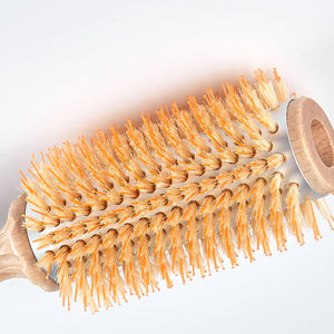 ชุดจัดแต่งทรงผมหน้าม้าแบบพกพาแปรงกลมขนาดเล็กทำจากเซรามิก3ชิ้นสำหรับหวีผมม้าแม่นยำ - Product Image 1