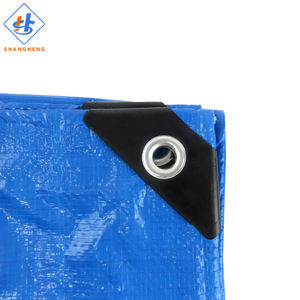 Bâche en PE bleue double couche haute résistance, imperméable et résistante aux UV, 50-300 g/m², pour camion, fournisseur direct d'usine - Product Image 4