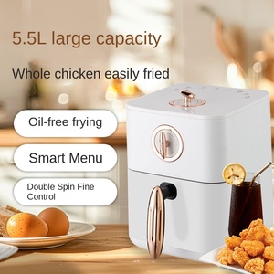 Meilleure vente Friteuse à air intelligente de grande capacité Pot électrique sans fumée multifonctionnel antiadhésif carré moderne pour le ménage - Product Image 3