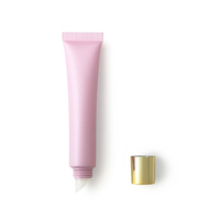 Tubes en plastique PE vides de 20 ml, emballage cosmétique, conteneur pour rouge à lèvres, baume à lèvres, tube souple transparent à presser, bouchon à vis, impression sérigraphique