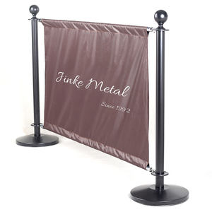 Barriere Personalizzate per Esterni, Pali per Striscioni, Paravento in Metallo per Marciapiedi, Barriere per Caffè e Ristoranti - Product Image 6