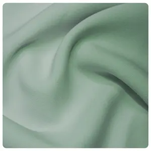 Cheap Price Light weight crepe fabrics 70-80g 100%polyester chiffon Stretch crepe fabrics for clothing dress