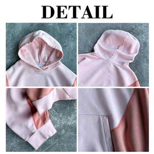เสื้อฮู้ดดี้ทรงครอปสีสันตัดกันสไตล์วินเทจพรีเมียมแบบสั่งทำพิเศษ เนื้อผ้าฝ้ายนุ่ม สวมใส่สบาย เหมาะสำหรับใส่ในชีวิตประจำวัน - Product Image 6