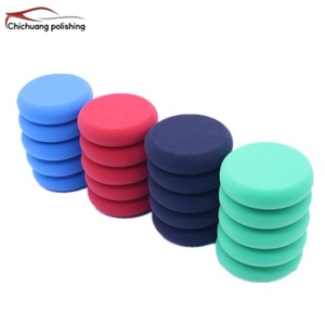 Meerkleurige, hoge dichtheid spons handwaspad voor luxe auto detailing beauty UFO zachte <span class=keywords><strong>wax</strong></span> applicator pads - Product Image 6