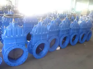 Ductile iron resilient seat 18 inch gate valve