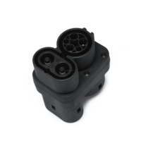 Nouveau connecteur d'alimentation pour véhicule électrique CCS1 CCS2 250A Tesla Plug Outlet 250KW IP54 étanche Chargeur rapide DC pour véhicule électrique