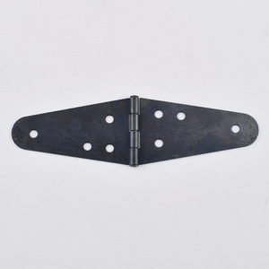 Charnière en fer noir de type H, forme plate, taille standard pour meubles, portes et quincaillerie de placards - Product Image 1