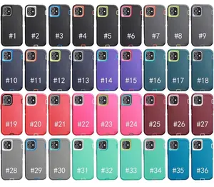 2024 공장 도매 갑옷 수비수 전화 케이스 벨트 클립 아이폰 15 14 13 12 11 프로 최대 xs 7 8 플러스 SE 모바일 커버