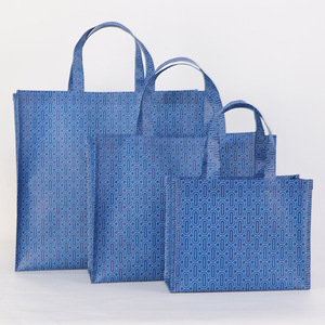Sac fourre-tout en toile écologique réutilisable personnalisé Sac à provisions de supermarché non tissé à la mode avec fermeture personnalisée - Product Image 2