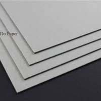 Cartón Gris de 1 mm, 1,5 mm y 2 mm para Cubiertas de Libros, Carpetas, Cajas, Rompecabezas, Calendarios, Cartón Rígido Gris, Buena Rigidez, Cartón Reciclado