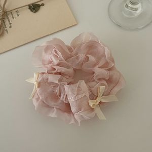 Coleteros de Tul con Lazo de 5cm de Zunwei, Accesorios para el Cabello con Elástico para Niñas, Moda al por Mayor - Product Image 5