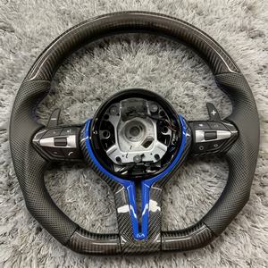 Volante de Fibra de Carbono de Exquisita Fabricación para <span class=keywords><strong>BMW</strong></span> E90 M3 <span class=keywords><strong>M5</strong></span> M6 F10 F15 F20 F30 F31 F32 F34 F36 E71 X1 X3 X5 Series - Product Image 4