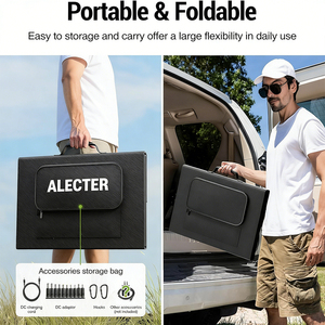 120/400W <b>Foldable</b> Portable <b>Solar</b> <b>Panel</b> with DC USB-C & USB-A Output for Power Station ,Phone, Tablet,Laptop, RV Camping Off-Grid - Product Image 6