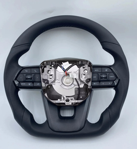 Volante Deportivo Ulon OEM Estilo GR de 14 Pulgadas, Negro, 4 Radios, 40 mm de Grosor, Agarre de PU, Estilo LC300, Piezas Modificadas para Prado 2008-2021, 2010-2021 - Product Image 1