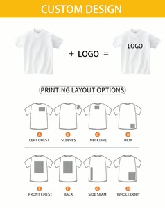 180gsm Jersey 100% Baumwolle Herren T-Shirt Custom Printing Logo Einfache T-Shirts Bedrucktes weißes Homme T-Shirt für Herren Hohe Qualität - Product Image 6