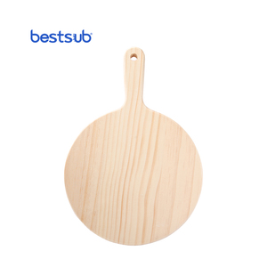 Tavola di formaggio rotonda 2017 per regali di Natale eco-friendly piatto di <span class=keywords><strong>legno</strong></span> piatto di sublimazione spazi vuoti per campeggio PZPR22 piastrelle di ceramica - Product Image 3