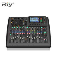 Console de mixage numérique professionnelle compacte X32 32 canaux avec connectivité USB, garantie 1 an - Système audio en métal et plastique