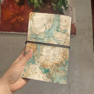 Carpeta económica A6 de 2025 con 6 agujeros, cuaderno con diseño elegante, regalo de promoción perfecto, regalo de graduación, uso diario de planificación con Vint - Product Image 3