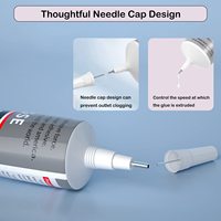 Colle transparente B7000 pour la fabrication de bijoux, 110 ml, adhésif multi-usages pour bijoux, colle pour strass sur tissu, artisanat DIY