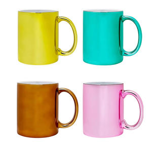 Rainbow Ceramic <b>Mug</b> 11oz Solid Color Coated Heat Transfer <b>Mug</b> For Giveaways - Product Image 5