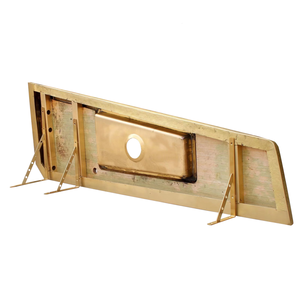 מותאם אישית מרוקע עתיק פליז וניטי למעלה עם נסתרת ניקוז עיצוב עבור שירותים - Product Image 4