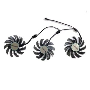 Nuevo Ventilador de GPU de 75MM 4PIN PLD08010S12HH 6700XT para Tarjeta Gráfica GIGABYTE RADEON RX <span class=keywords><strong>6600</strong></span> 6700 XT GEFORCE RTX RTX 3070 <span class=keywords><strong>TI</strong></span> EAGLE - Product Image 3