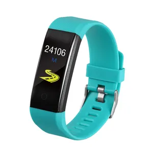 Unisex Skmei Smart Horloge 115 Plus Sport Armband Android Ios Fitness Horloge Hartslagmeter