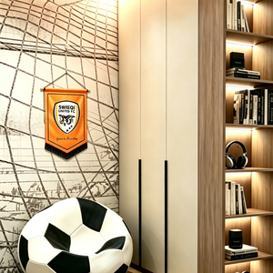 Bandera Personalizada Ecológica para Intercambio de <span class=keywords><strong>Amistad</strong></span> entre Clubes de Fútbol con Logotipo para Recuerdos de Aficionados al Deporte - Forma Personalizada - Product Image 3