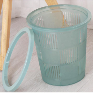 Panier <span class=keywords><strong>à</strong></span> <span class=keywords><strong>papier</strong></span> creux multicolore, en plastique translucide, conception ajourée, en stock - Product Image 4