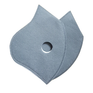 Masque facial de cyclisme avec filtre PM2.5, charbon actif, non tissé, doublure de masque de sport unisexe - Product Image 4