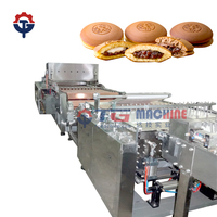 Ligne de production automatique de Dorayaki, machine à faire des crêpes japonaises