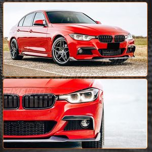 สำหรับ BMW ซีรีส์ 3 F30 F31 M Sport 320i 325i ปี 2012-2018 ชุดแต่งกันชนหน้า ครอบไฟตัดหมอก ช่องระบายอากาศ ลายคาร์บอนไฟเบอร์ 1 คู่ - Product Image 4
