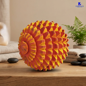 Bola de Acupresión K Star, Bola de Masaje de Madera Natural para Aliviar el Estrés, Herramienta de Terapia de Acupresión, Masajeador - Product Image 3