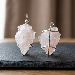 Colgantes de Ágata con Forma de Punta de Flecha |   Colgante Clásico de Piedras Preciosas Curativas - Product Image 3