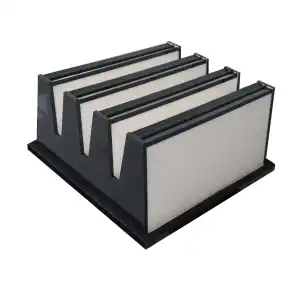 Fiberglass paper hepa air filter box for industrial filtration